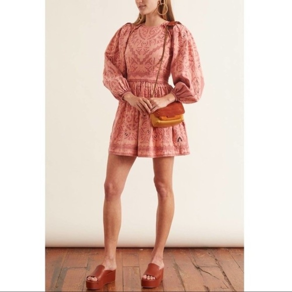 Ulla Johnson Pink Mini Dress